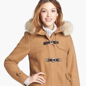 Trina Turk Wool Coat (Camel, size 0)
